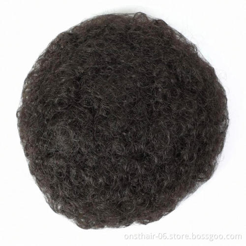 MYZYR P uff Afro Curly chignon Wig P onytail Drawstring Short Afro Kinky P ony Tail Clip In on Synthetic Hair Bun Hair Pieces
